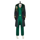 Rivals Loki Presidential Attire Green Cosplay Costume Halloween Carnival Outfit