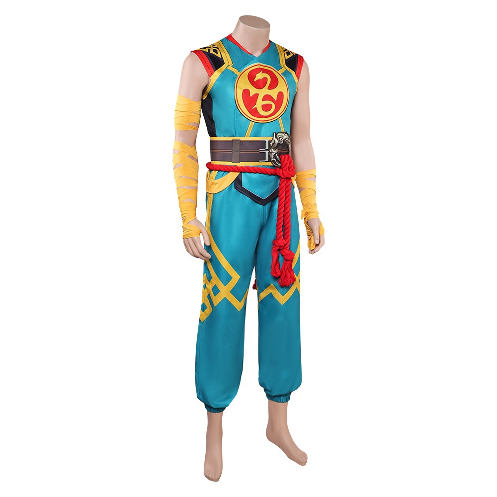 Rivals Iron Fist Cosplay Costume Halloween Carnival Outfit