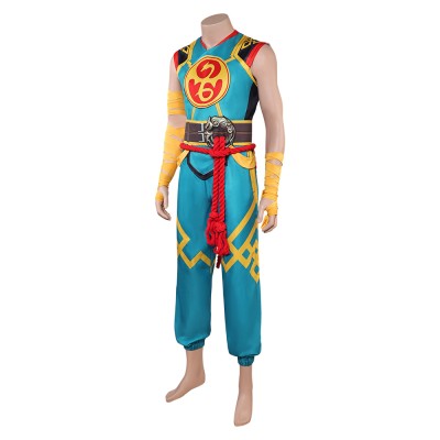 Rivals Iron Fist Cosplay Costume Halloween Carnival Outfit