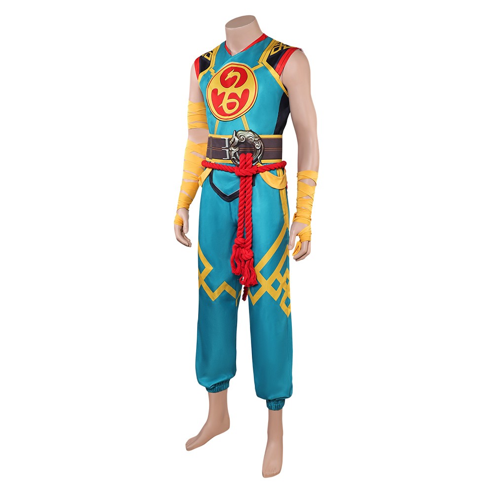 Rivals Iron Fist Cosplay Costume Halloween Carnival Outfit