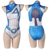 Rivals Invisible Woman Sue Storm One-piece Swimsuit Cosplay Costume Halloween Carnival Outfit