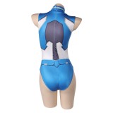 Rivals Invisible Woman Sue Storm One-piece Swimsuit Cosplay Costume Halloween Carnival Outfit