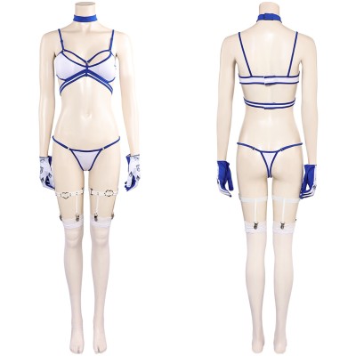 Rivals Invisible Woman Sue Storm Sexy Bikini Cosplay Costume Halloween Carnival Outfit
