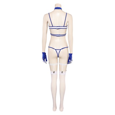Rivals Invisible Woman Sue Storm Costume de Cosplay Sexy en Bikini pour Halloween et Carnaval