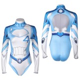 Rivals Invisible Woman Maillot de bain One Piece Ver.2 Costume de cosplay Tenue de Halloween Carnaval
