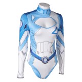 Rivals Invisible Woman Maillot de bain One Piece Ver.2 Costume de cosplay Tenue de Halloween Carnaval