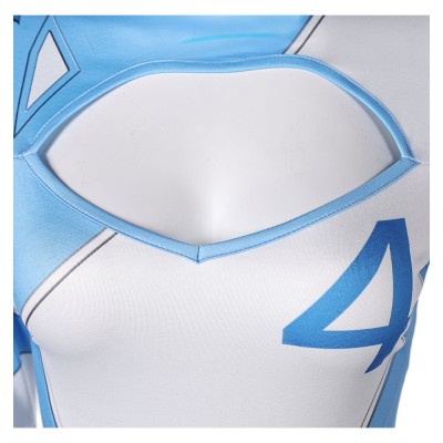 Rivals Invisible Woman Maillot de bain One Piece Ver.2 Costume de cosplay Tenue de Halloween Carnaval