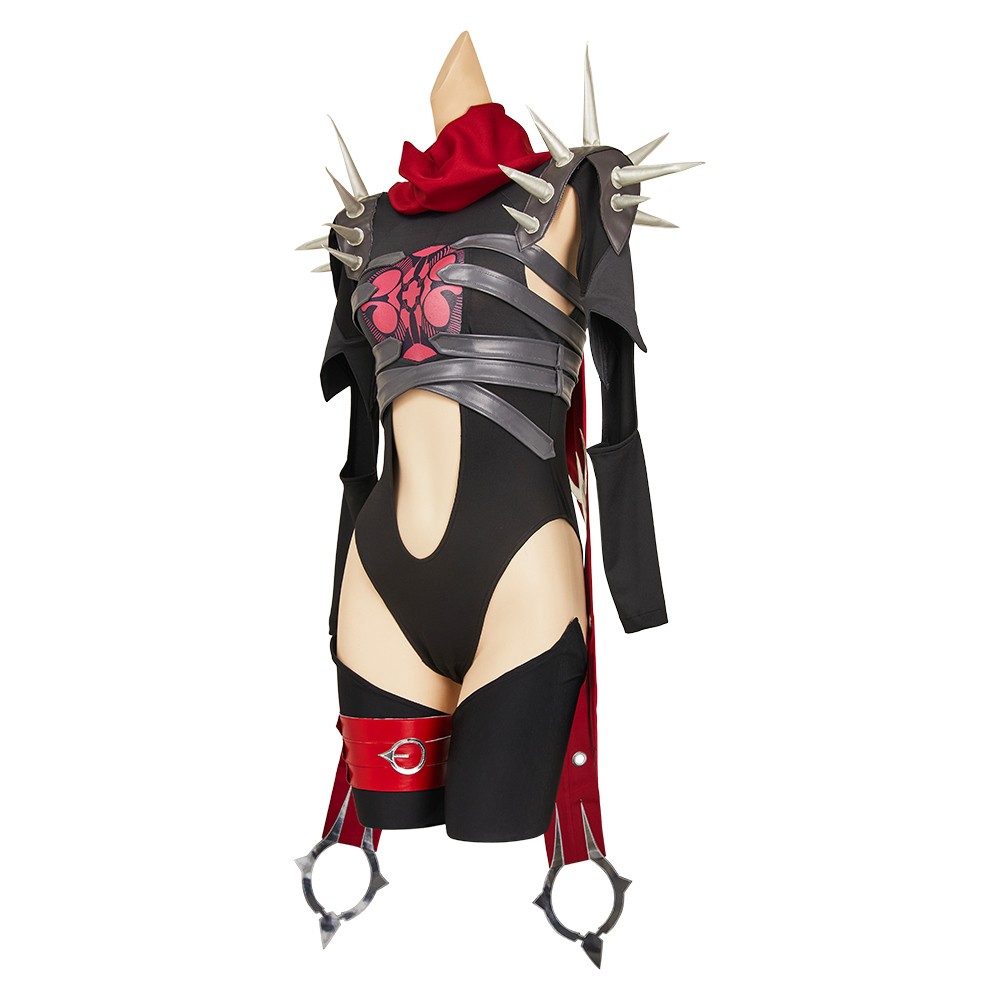 Rivals Invisible Woman Malice Skin Cosplay Costume Halloween Carnival Outfit