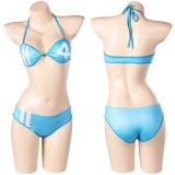 Rivals Invicible Woman Sue Storm Femme Bikini Maillot de Bain Costume Cosplay Halloween Carnaval Tenue