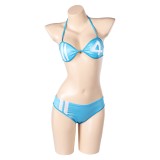 Rivals Invicible Woman Sue Storm Femme Bikini Maillot de Bain Costume Cosplay Halloween Carnaval Tenue