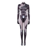Rivals Invicible Woman Black Jumpsuit Party Cosplay Costume Halloween Carnival