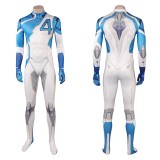 Rivals Human Torch Jonny Storm Costume de Cosplay Jumpsuit Tenue d'Halloween Carnaval