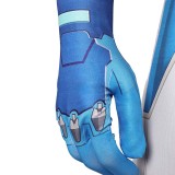 Rivals Human Torch Jonny Storm Costume de Cosplay Jumpsuit Tenue d'Halloween Carnaval