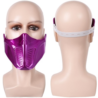 Rivals Hawkeye Purple Latex Mask Party Accessories Cosplay Costume Halloween Carnival