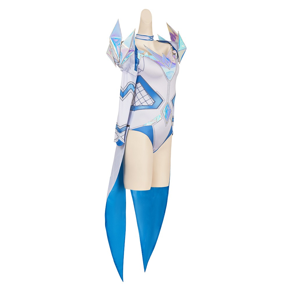 Rivals Emma Frost Default Skin Women Party Cosplay Costume Halloween Carnival Outfit