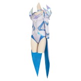 Rivals Emma Frost Default Skin Women Party Cosplay Costume Halloween Carnival Outfit