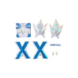 Rivals Emma Frost Default Skin Women Party Cosplay Costume Halloween Carnival Outfit