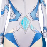 Rivals Emma Frost Default Skin Women Party Cosplay Costume Halloween Carnival Outfit