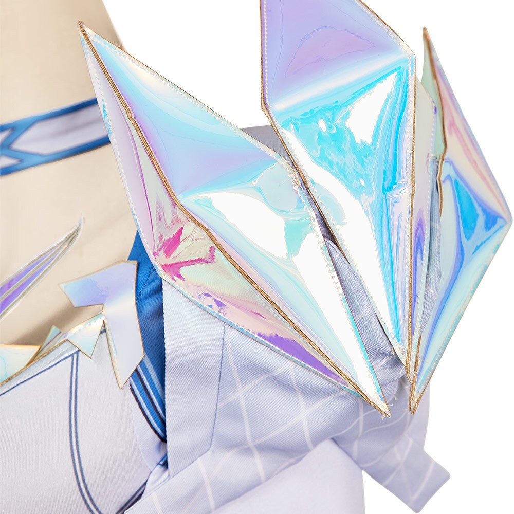 Rivals Emma Frost Default Skin Women Party Cosplay Costume Halloween Carnival Outfit