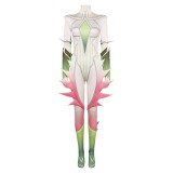 Rivals Dagger Croissance &amp; Déclin Femme Blanc Combinaison Fête Cosplay Costume Halloween Carnaval Tenue