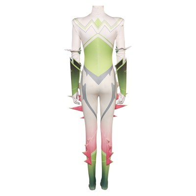 Rivals Dagger Croissance &amp; Déclin Femme Blanc Combinaison Fête Cosplay Costume Halloween Carnaval Tenue