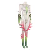 Rivals Dagger Croissance &amp; Déclin Femme Blanc Combinaison Fête Cosplay Costume Halloween Carnaval Tenue