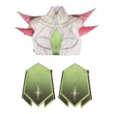 Rivals Dagger Croissance &amp; Déclin Femme Blanc Combinaison Fête Cosplay Costume Halloween Carnaval Tenue