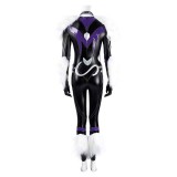 Rivals Black Cat Femmes Combinaison Noire Costume Cosplay Halloween Carnaval Tenue
