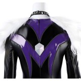Rivals Black Cat Femmes Combinaison Noire Costume Cosplay Halloween Carnaval Tenue