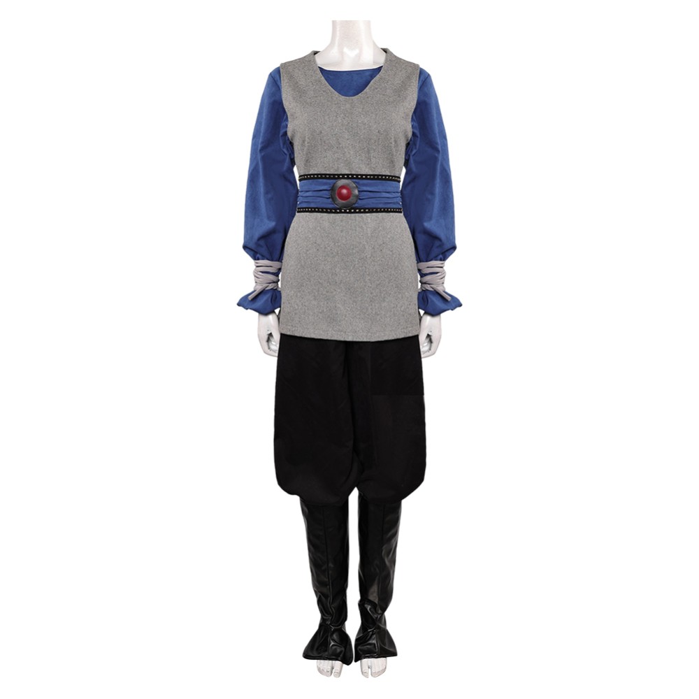 Costume de fête de femme Padawan Rey Skywalker pour cosplay, Halloween, carnaval