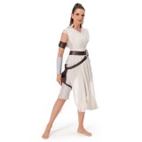 Costume de cosplay uniforme de Rey Skywalker pour Halloween et carnaval