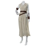 Costume de cosplay uniforme de Rey Skywalker pour Halloween et carnaval