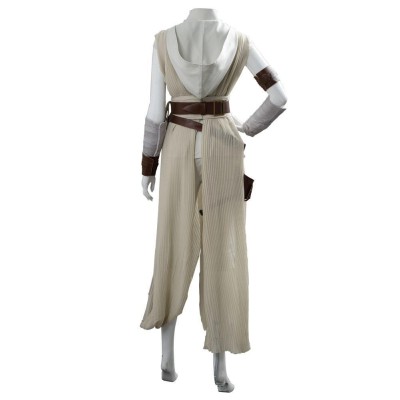 Costume de cosplay uniforme de Rey Skywalker pour Halloween et carnaval