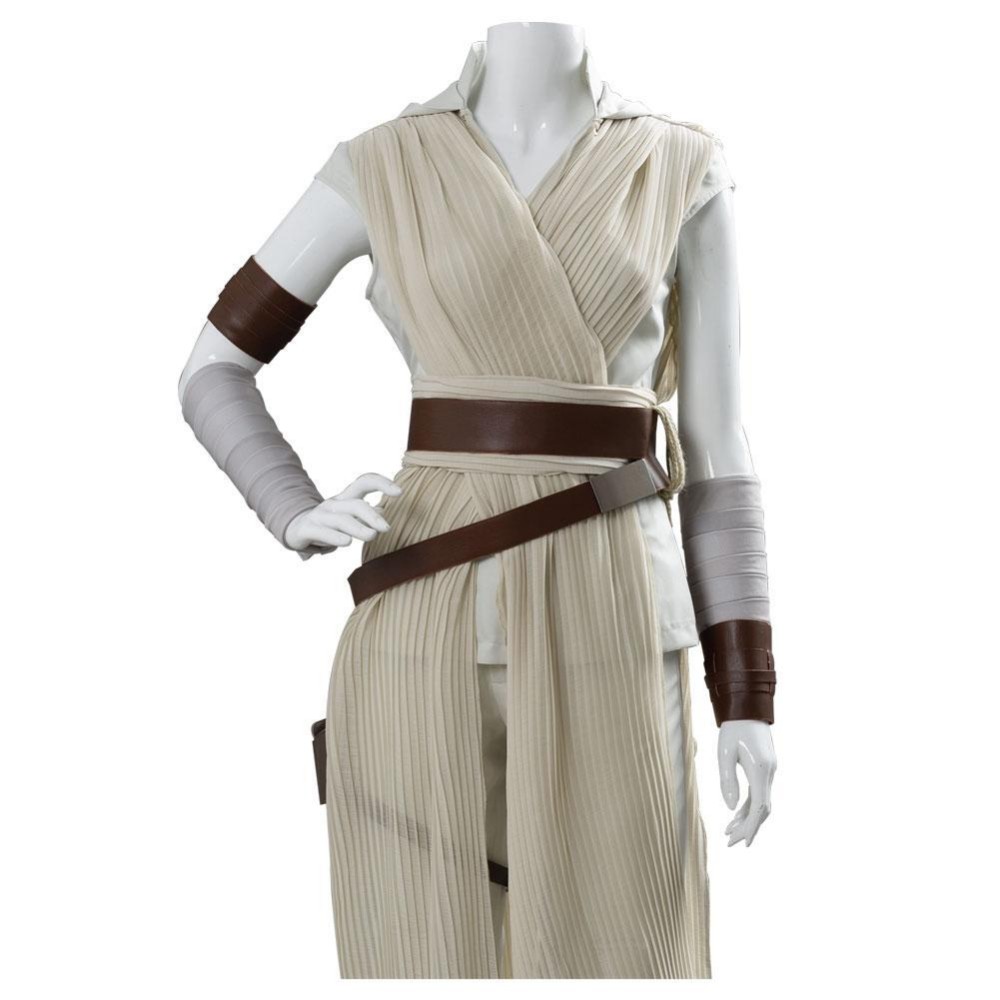 Costume de cosplay uniforme de Rey Skywalker pour Halloween et carnaval