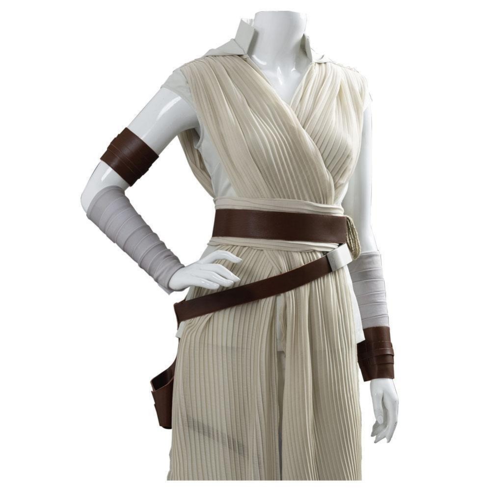 Costume de cosplay uniforme de Rey Skywalker pour Halloween et carnaval