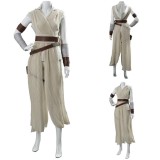 Costume de cosplay uniforme de Rey Skywalker pour Halloween et carnaval