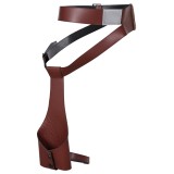 Ceinture en cuir composite Rey Skywalker avec holster accessoire pour costume de cosplay Halloween Carnaval