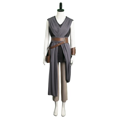 Rey Suit Cosplay Costume Halloween Carnival Outfit