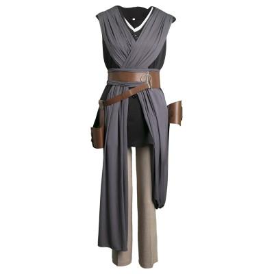 Rey Suit Cosplay Costume Halloween Carnival Outfit