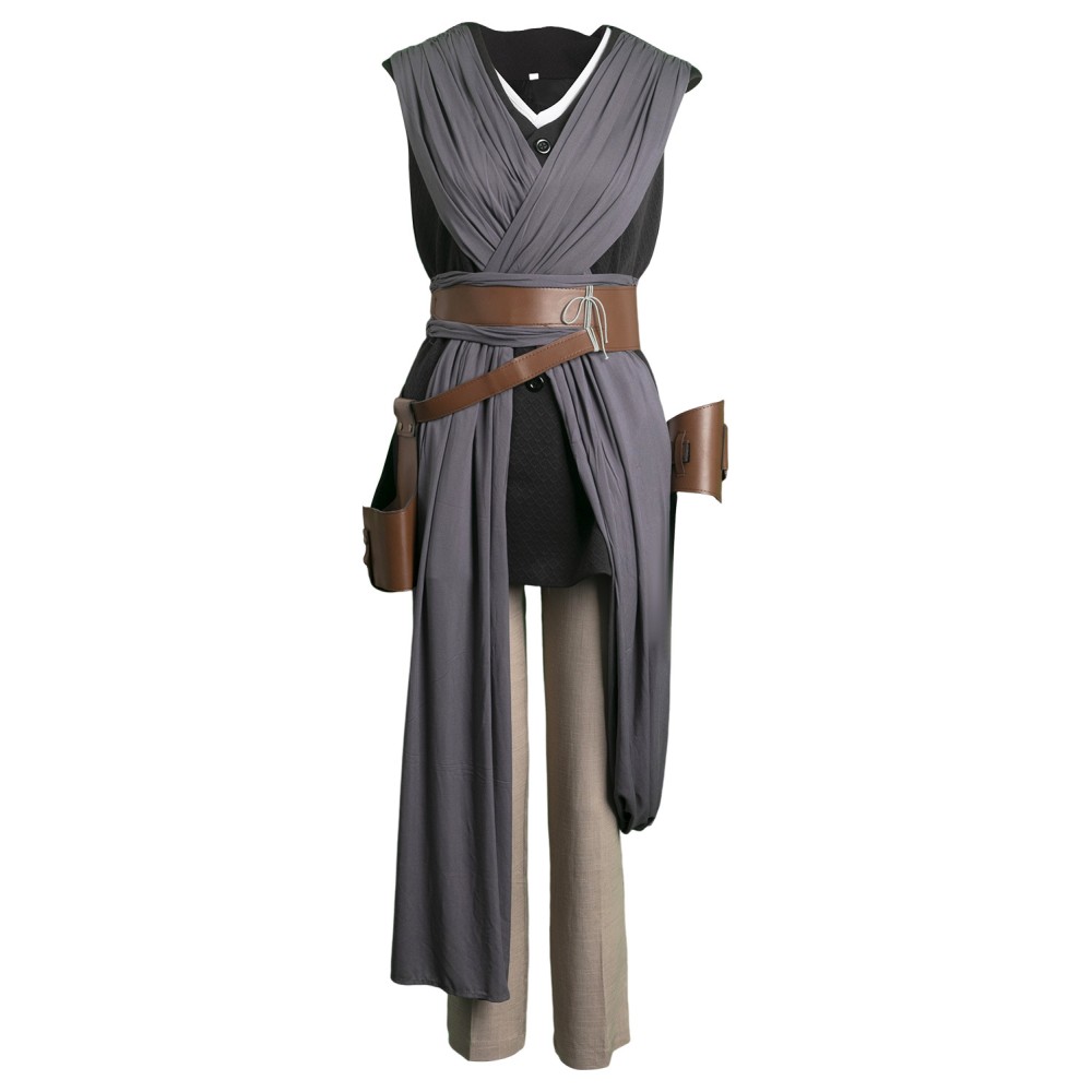 Rey Suit Cosplay Costume Halloween Carnival Outfit