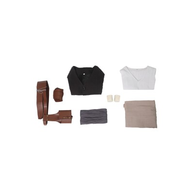 Rey Suit Cosplay Costume Halloween Carnival Outfit