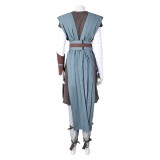 Rey Grey Robe Cosplay Costume Halloween Carnival Outfit