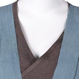 Rey Grey Robe Cosplay Costume Halloween Carnival Outfit