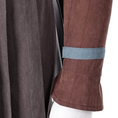 Rey Grey Robe Cosplay Costume Halloween Carnival Outfit