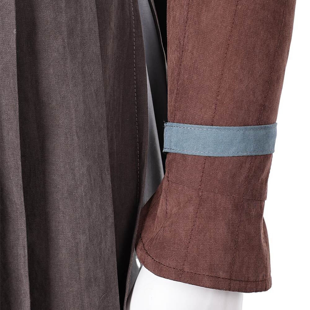 Rey Grey Robe Cosplay Costume Halloween Carnival Outfit