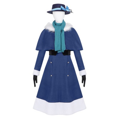 Reverse1999 Vertin Blue Cosplay Costume Halloween Carnival Outfit