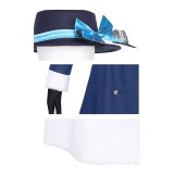 Reverse1999 Vertin Blue Cosplay Costume Halloween Carnival Outfit