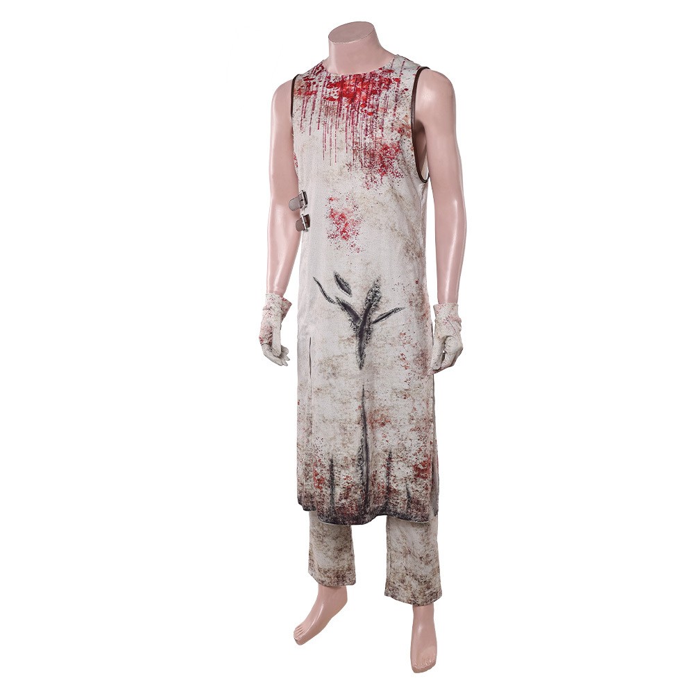 Return to Silent Hill Red Pyramid Triangle Head Cosplay Costume Halloween Carnival Outfit