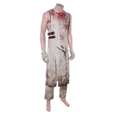 Return to Silent Hill Red Pyramid Triangle Head Cosplay Costume Halloween Carnival Outfit