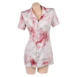Return to Silent Hill Nurse Blood Cosplay Costume Halloween Carnival Outfit